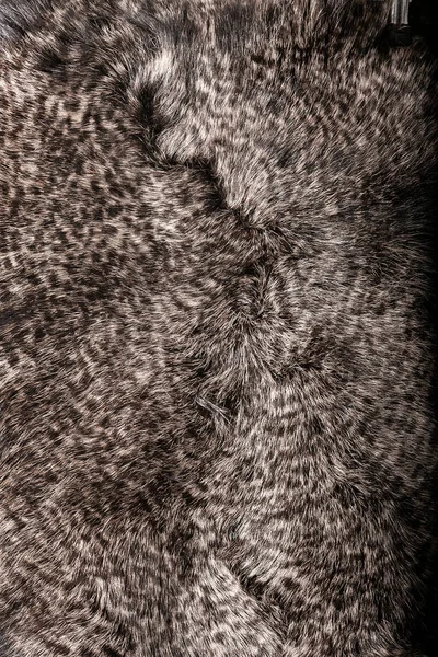 Естественный Мех Текстуры Фона Роскошная Элегантная Пушистая Одежда — стоковое фото