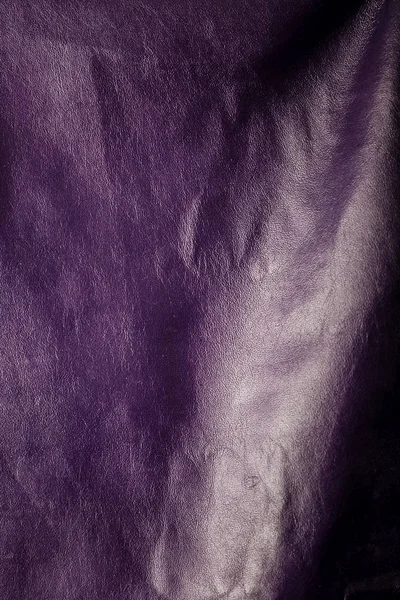 Textura Cuero Violeta Fondo Piel — Foto de Stock