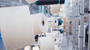 İplik üretim hattı ve bir döner Makinaları ve malzemeleri yapım şirketi, tekstil fabrikası