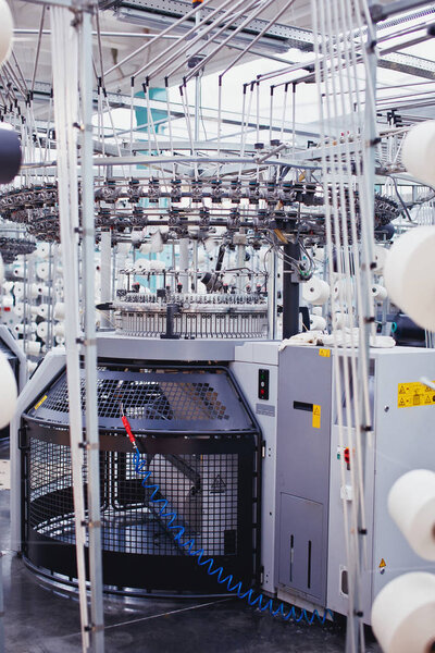 Textile factory in spinning production line and a rotating machinery and equipment production company