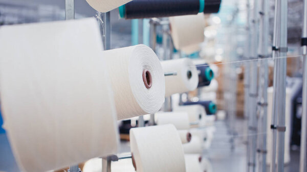 Textile factory in spinning production line and a rotating machinery and equipment production company