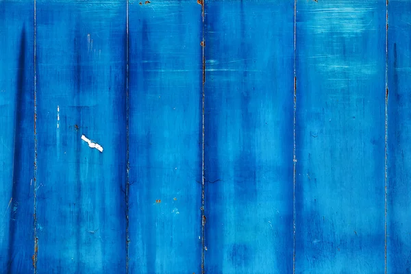 Oude Blauwe Verf Metaal Textuur — Stockfoto
