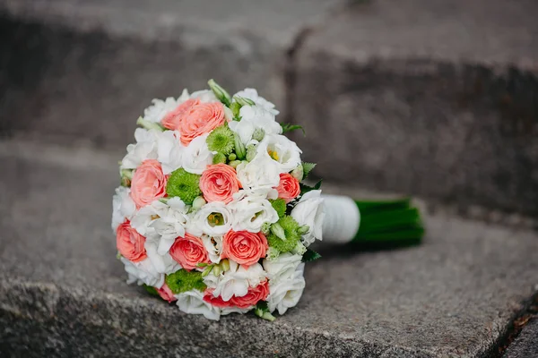 Beautiful Wedding Bouquet Close — Stock Photo, Image