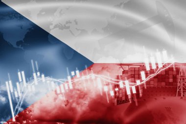 Çek Cumhuriyeti bayrağı, borsa, döviz ekonomisi ve Ticaret, o