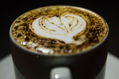 kahve latte sanat ile