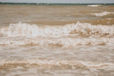 Soyut mavi deniz suyu 