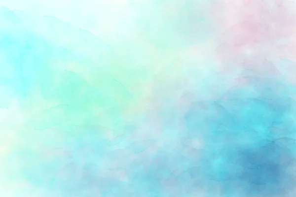Hellblauer Aquarell Hintergrund — Stockfoto