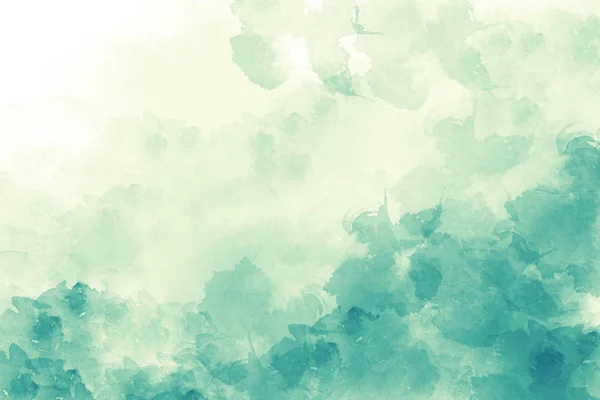 Light sea green watercolor background