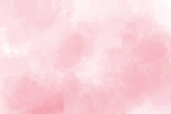 Soft pink watercolor splash. Abstract textured gradient on white background. — Stock Photo, Image