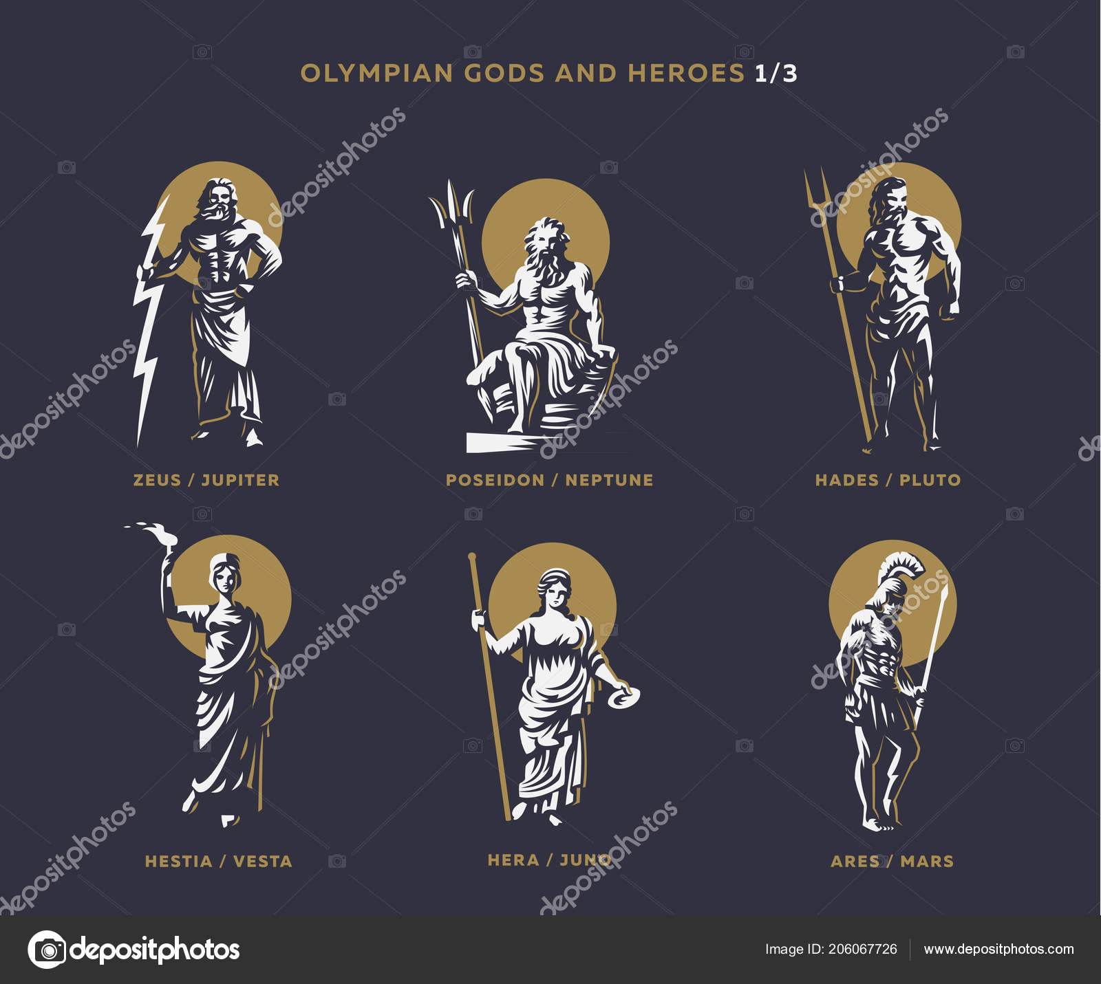 Vektorgrafiken Hephaistos Vektorbilder Hephaistos Depositphotos