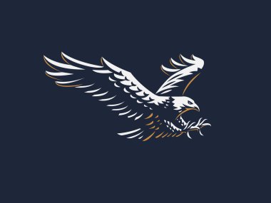 Uçan kartal. 