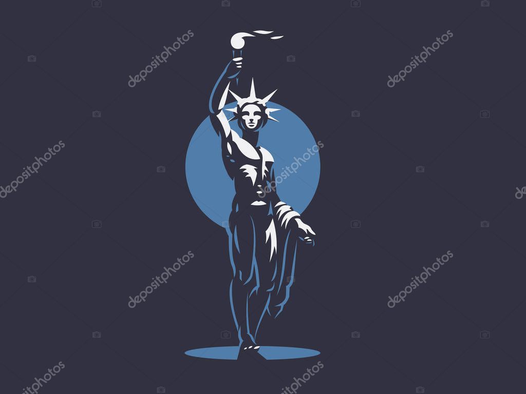 Helios the sun god with a torch in his hands illuminates the earth.