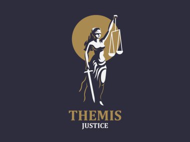 Themis adalet tanrıçası.