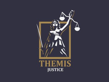 Themis adalet tanrıçası.