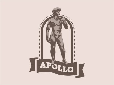 David veya Apollo heykeli.