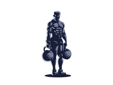 Spor. Sportif ve atletik bir adam.