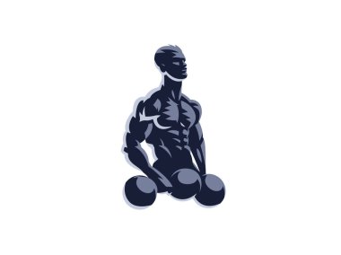 Spor. Sportif ve atletik bir adam.