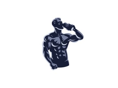 Spor. Sportif ve atletik bir adam.
