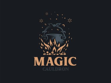 Sihirli kazan. Sihirli bir iksir. 