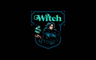 Akan saçlı cadı çingene.