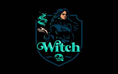 Akan saçlı cadı çingene.