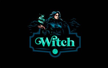 Akan saçlı cadı çingene.