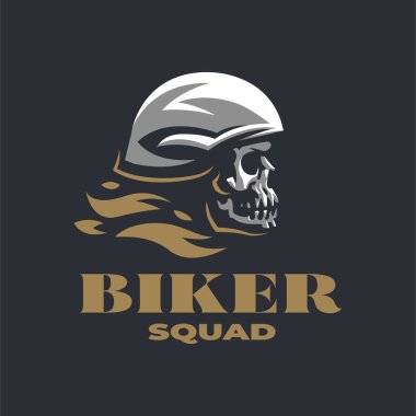 Miğferde insan kafatası. 