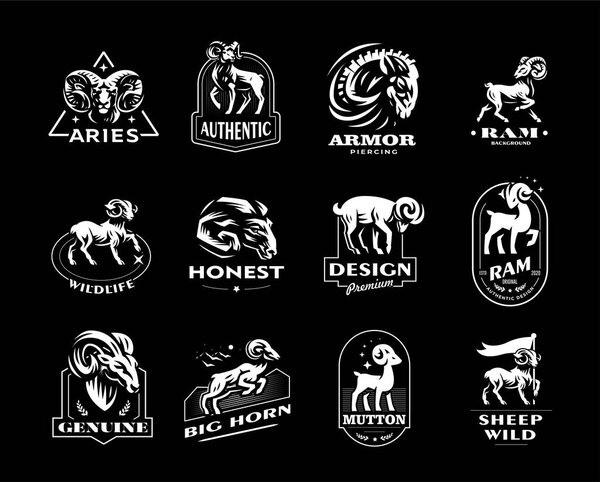 Коллекция диких и домашних овец. 