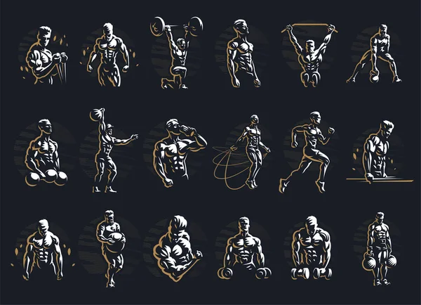 Erkek fitness koleksiyonu.
