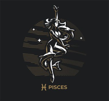 Zodiac işareti Balık burcu.