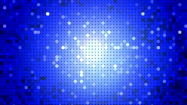 Vídeo Fundo Pixel Azul — Vídeo de Stock