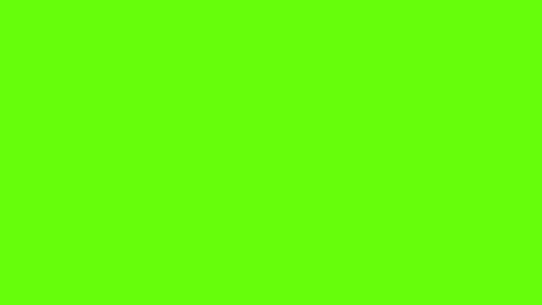 Transition Aperture Green Screen — Stock Video