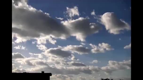 Nuvens Atmosfera Tempo Céu — Vídeo de Stock