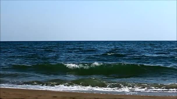 Океан Море Вода Природа Хвиля Синій — стокове відео