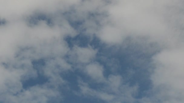 Cielo Nubes Azul Viento Atmósfera — Vídeo de stock