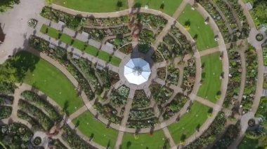 Hamburg Planten un blomen, Hamburg Planten un blomen park İHA ile filme alındı