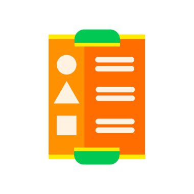 Web ve mobil uygulaması tasarımı, menü logo kavramı için beyaz arka plan üzerinde izole menü simge vektör