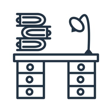 Beyaz arka plan üzerinde yazıcı şeffaf işareti izole yazıcı simge vektör