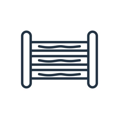 Beyaz arka plan üzerinde Video dosyası şeffaf işareti izole video dosyası simge vektör