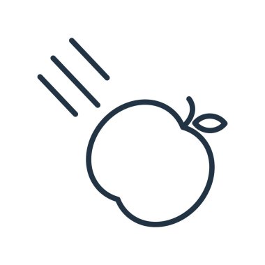 Beyaz arka plan üzerinde damla şeffaf işareti izole açılan simge vektör