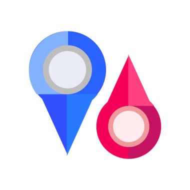 Web ve mobil uygulaması tasarımı, yer tutucuları logo kavramı için beyaz arka plan üzerinde izole yer tutucu simge vektör