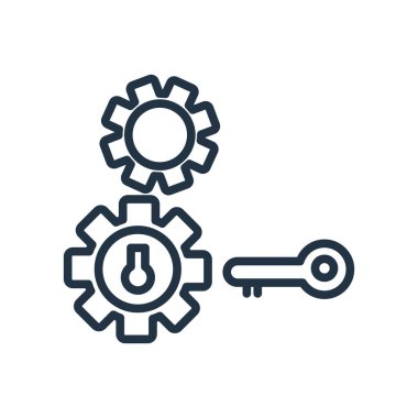 Beyaz arka plan üzerinde en iyi duruma getirme şeffaf işareti izole optimizasyonu simge vektör