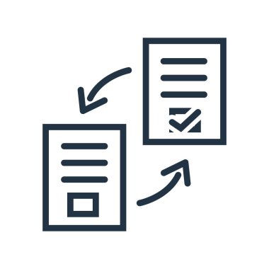 Beyaz arka plan üzerinde Qa şeffaf işareti izole Qa simge vektör