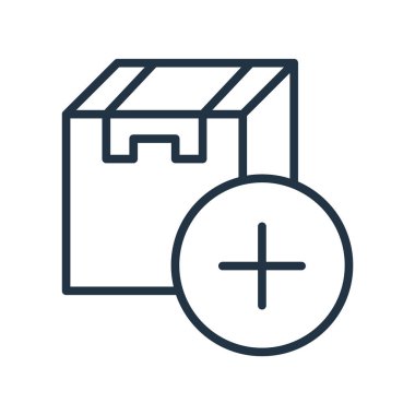 Beyaz arka plan üzerinde kutu şeffaf işareti izole kutusu simge vektör