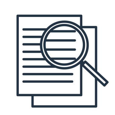 Beyaz arka plan üzerinde Case Şeffaf işareti izole durumda simge vektör