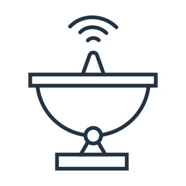 Uzaktan kumanda simge vektör beyaz arka plan üzerinde uzaktan kumanda şeffaf işareti izole