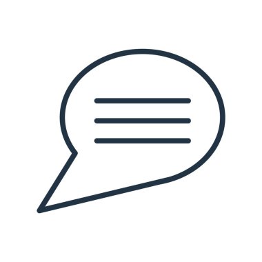 Beyaz arka plan üzerinde cevap şeffaf işareti izole cevap simge vektör