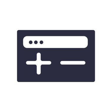 Web ve mobil uygulaması tasarımı, tarayıcı logo kavramı için beyaz arka plan üzerinde izole tarayıcı simge vektör