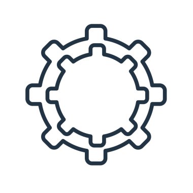 Beyaz arka plan üzerinde hizmetleri şeffaf işareti izole simge vektör Hizmetleri