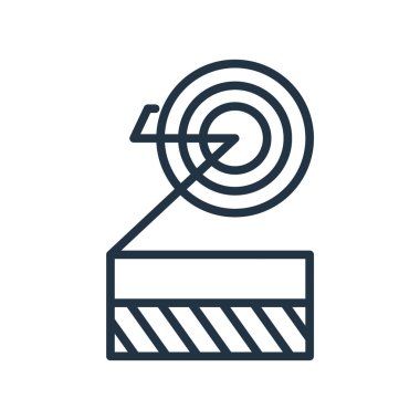 Beyaz arka plan üzerinde tel şeffaf işareti izole tel simge vektör